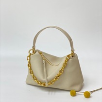 French Michael Karlo cloud bag leather women's bag armpit dumpling bag shoulder messenger bag women