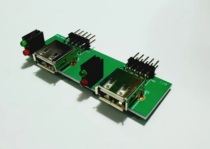 U disk copying machine interface accessory card