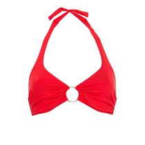 Melissa Odabash Brussels Circle decorative printed hanging neck bikini 2022 new