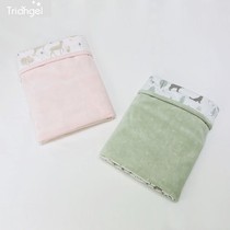 (German order) cotton double-layer childrens blanket baby blanket baby nap cover blanket bed thin spring and autumn winter