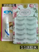 A05 transparent false eyelashes supernatural simulation nude makeup daily novice makeup students light makeup 5 pairs