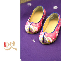 Korean Original Imported Children Girl Embroidered Korean Suit Shoes Girl Performance Dance Shoes H-P01809