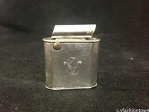 Antique zunder sterling silver fuel kerosene lighter in German