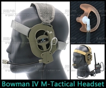  ZTAC Bowman IV M Tac American 4th generation seal unilateral vacuum conduction walkie-talkie tactical headset FG