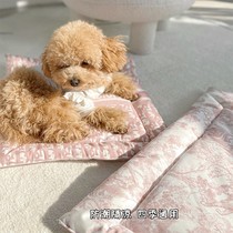 Pet Dog Sleeping Mat All Season Universal Cat Nest Cushion Warm Cage Mat Small & Medium Cat Dog Rabbit Easy To Clean Cute Mat