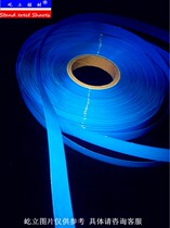 Environmental protection blue PVC heat shrink tubing Ф 8 width 14mm heat-shrinkable film sleeve battery package holster-price