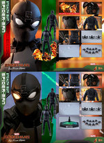 HT 1 6 Spider-man Night Monkey hero expedition stealth suit Little black monkey mms541 Deluxe edition