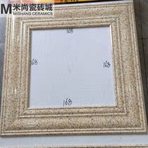 Villa exterior wall window line tile 115X600 hemp stone edging edge sealing border window strip bright light