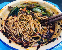(10 copies of Shunfeng) Chongqing warm edge Noodle Village spicy noodles fresh noodles a Chongqing