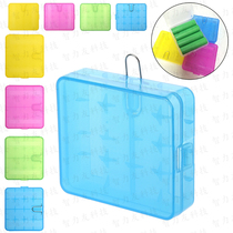 18650 battery box Four-cell lithium battery storage box 4-cell battery storage protection box 16340 placement box