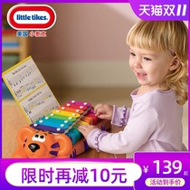 American littletikes Teck Tiger Piano Baby Hand Knocking Musical Piano Children Percussion Musical Piano