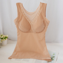 Plastic body blouse with bra in summer with large cups of beauty and body collecting auxiliary milk 75-95BCD