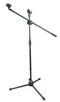 Microphone Holder Professional Landing Microphone Holder Mirack Floor Type Microphone Holder with 2 clips