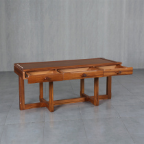 Ronglin Betel Nut Furniture Modern New Chinese Solid Wood Desk K032
