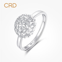  CRD Claiti platinum ring female vegetarian ring simple female index finger pt950 platinum ring female living mouth