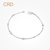 CRD kleidi platinum bracelet female pt950 simple lady fashion wild Korean platinum bracelet female fine