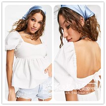 04 04 24 2022 trendguided womens dress new TS Dew Back Bubble Cuff 100 lap shirt