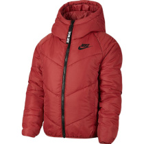 Nike Nike cotton Womens 2021 Autumn New hooded warm sportswear loose coat cotton coat CV8688