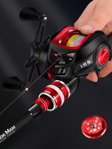 (normal shipping) Light Weak new road Apole anti-fracking line Water drop wheel suit full set of far-throw and throw-in-the-mouth fishing
