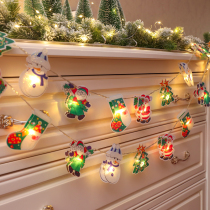 Christmas decorations festive atmosphere dressing up hanging decorations color lights small accessories creative pendants