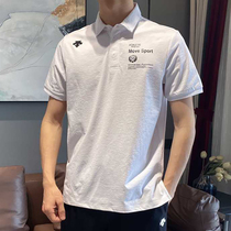Foreign Trade Spring Summer Style Flipping Casual Short Sleeve Suction Sweating Fashion Big Code Breathable Speed Dry Business Sports Fitness POLO Shirt