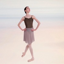 Dance Republic New Ballet Actors Recommend Practice Skirt 16 Color Elastic Waist Mesh Average Size 3 Length