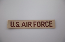 US Military Public Hair USAF Sand nylon Army Germline Big Font