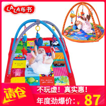 Lalababy Rabu book Baby Game carpet music crawling Mat Fitness frame baby puzzle crawling mat