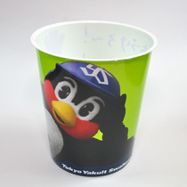 NPB Baseball TOKYO YAKULT Swallow Yanzi YAKULT SWALLOWS trash can plastic bucket