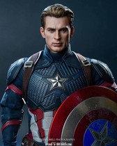 Spot HotToys HT 1 6 Soldiers MMS536 Re-union 4 Final Battle Captain America 7 0