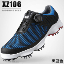 Rotating sneakers mens shoes mens shoes shoelaces buckle shoes 100 mens Tide Ride Korean shoes waterproof golf winter mens