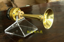 Long section 4-inch ultra-high-tone brass horn floral brass horn cooper horn bronze horn neodymium magnetocopper film