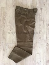 British army regular service pants British No 2 uniform pants FAD color has a large size and a small size military version released