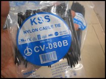 3*80 Taiwan imported KSS weather resistant UV aging harness CV-080W Black 2 5 * 80mm