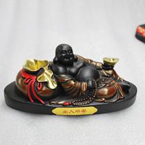 Ruoli Buddha activated carbon carving car ornaments in and out of the safe money bag Buddha activated carbon carving crafts car gifts