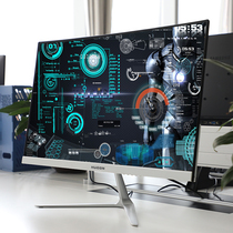 Computer screen monitor 22 inch 27 inch desktop computer LCD 24 inch curved surface boundless 19 inch display