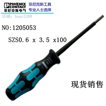 Spot phoenixc1205053 Phoenix word screwdriver SZS0 6 x 3 5 x 100