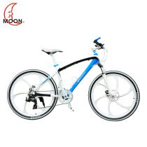 moon Mountain Bike bicycle 26 inch shock absorption 24-speed dual disc brake transmission car Shimano finger dial riding equipment