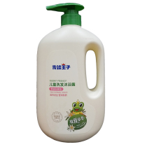 Frogs Prince Childrens baby nourishing and nourishing shampoo body lotion Moisturizing No Silicone Oil Plant love herbage moisturizing 1 1L