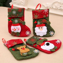 Christmas Sox Christmas Sox Christmas Presentation Bag Christmas Decoration Printed Socks Candy Bag Christmas Gift