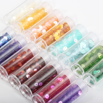 Mr. Elk Deer 4mm dazzling transparent method embroidered sequin PET high temperature resistant Austria austria pearl sheet