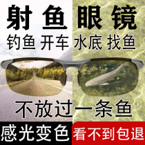Fishing Glasses Look Adrift Special Professional Shooting Fish Visible Underwater Bottom Three Meters Partial Mirror Road Sub Driving Sunglasses Mens Models