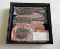 Tan Carpenter Gift Box Harmony Fukui Black Sandalwood Comb Wood Mirror Creative Sending Elders Business Gift Big Suit