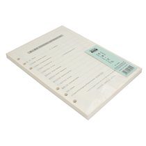 Perseverance 0098 Loose-leaf notebook core 6-hole 25K imported paper 21*14 5cm