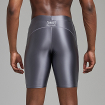 OMG tide brand training fitness clothing hip basketball tight technology sense five-point high waist high stretch shorts