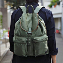 Japanese-made PORTER Yoshida TANKER classic casual commuter travel flip drawstring lightweight backpack