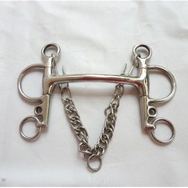 Harness Stainless steel British Horse Mouthpiece Equestrian supplies 13 3 cm Dance horse Chew PelhamBit