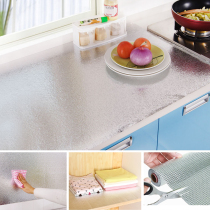 Kitchen aluminum film tin paper tide pad can cut aluminum foil cupboard cushion paper waterproof insect resistant deodorizing drawer pad