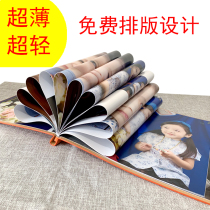 Album Customized Diy High-end Photo Book Memorial Book Childrens Baby Movie Collection Wedding photo Making Graduateland Register