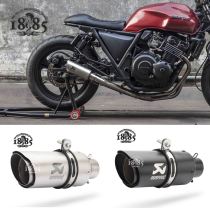 CB400 motorcycle XJR400 modified 200 double tail throat R6 fried street 800 rear section 300 exhaust pipe 51mm